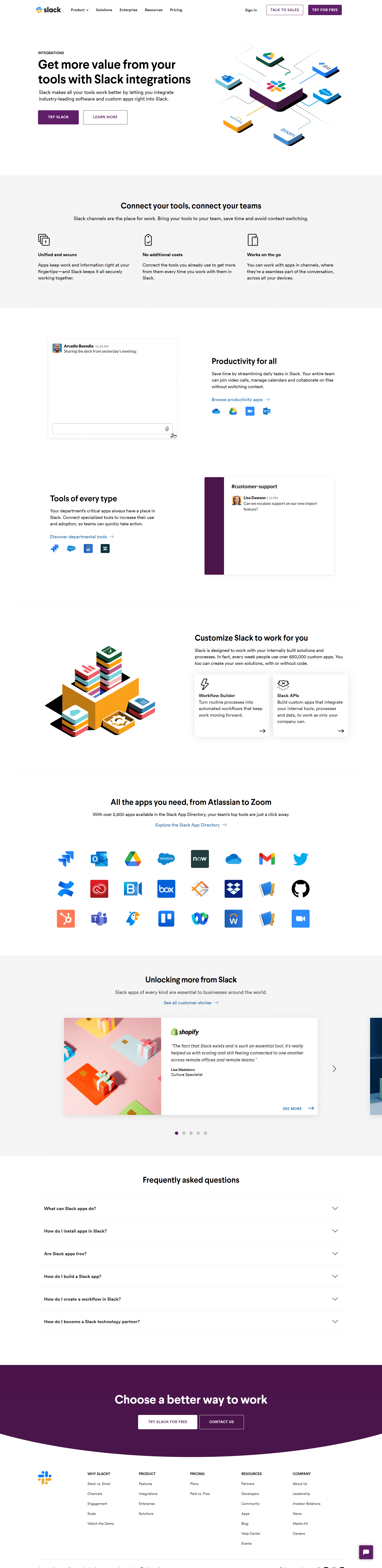 Slack Integrations