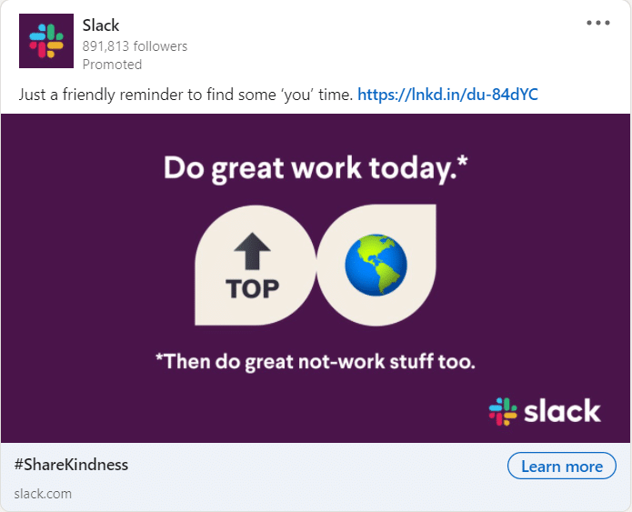 Slack LinkedIn Ads 1