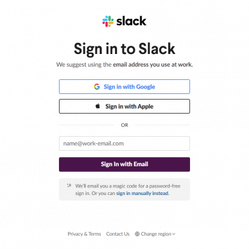 Slack Login