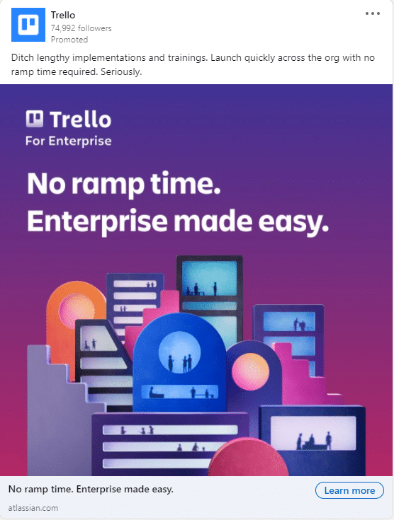 Trello LinkedIn Ads 3