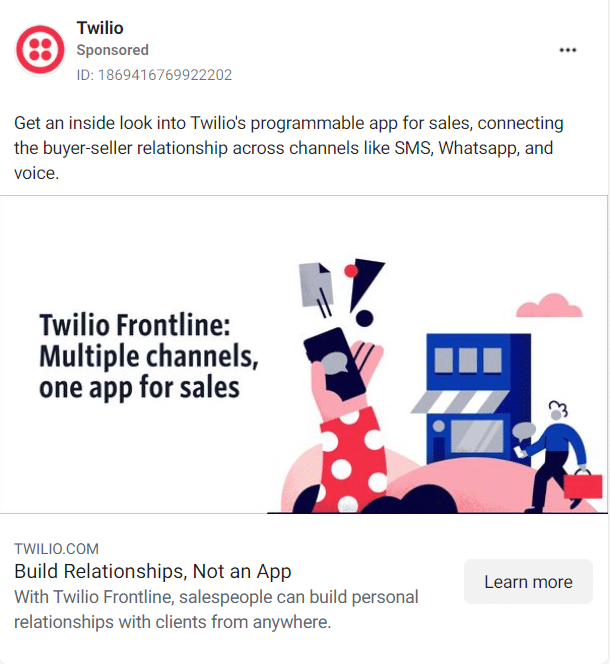 Twilio Facebook Ads 1