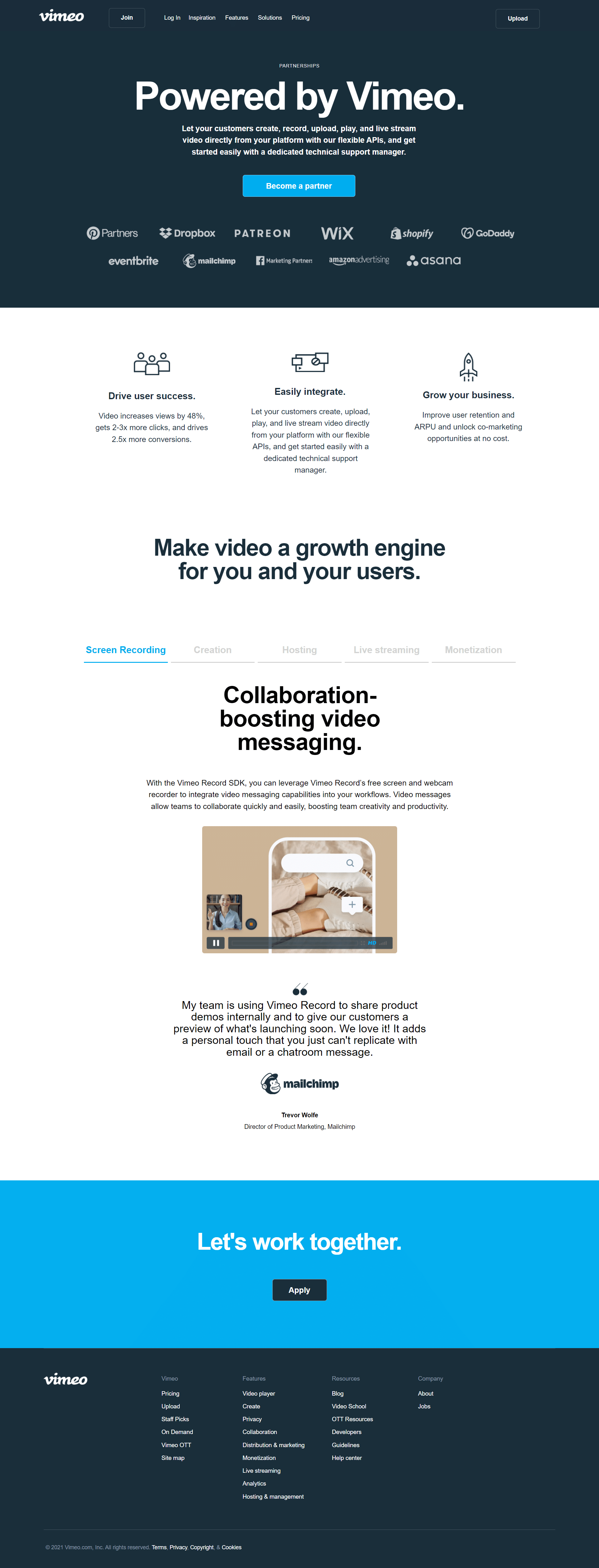 Vimeo Partners