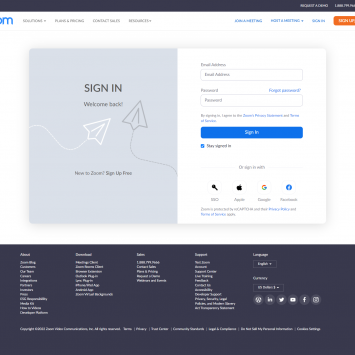 Zoom Login