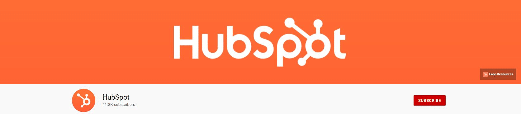 hubspot Youtube b2b example