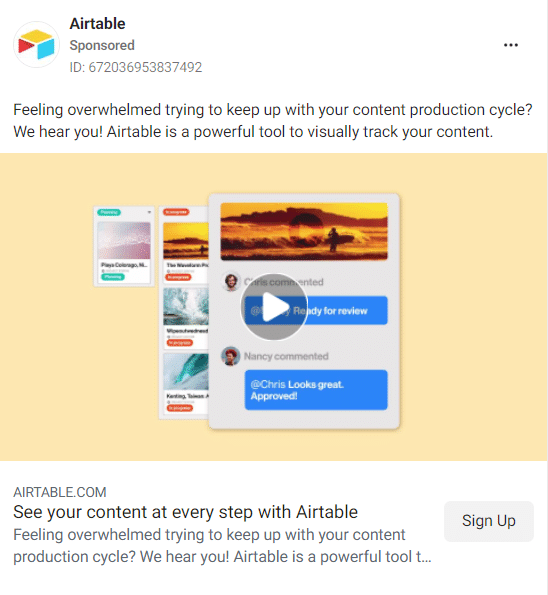 Airtable Facebook Ads 3