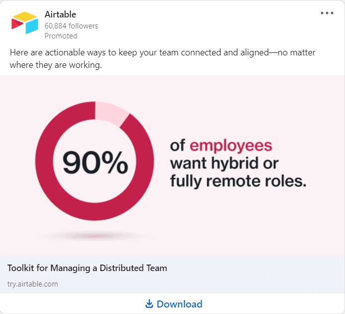 Airtable LinkedIn Ads 1