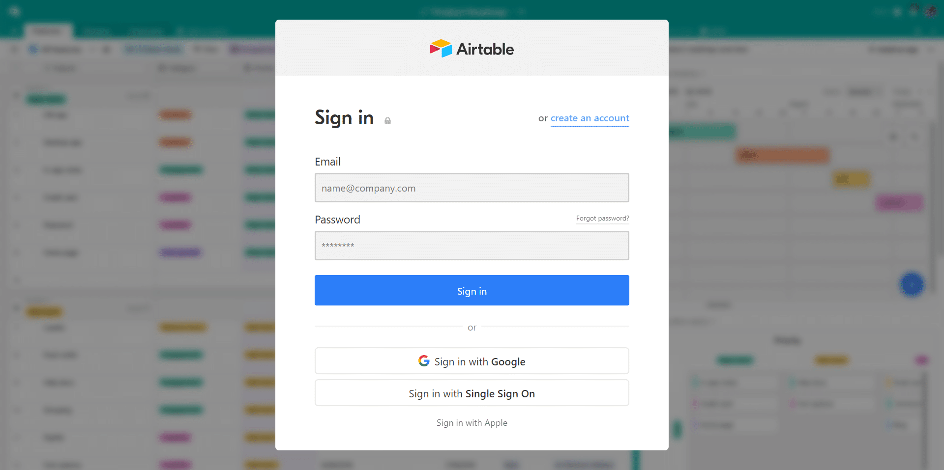 Airtable Login