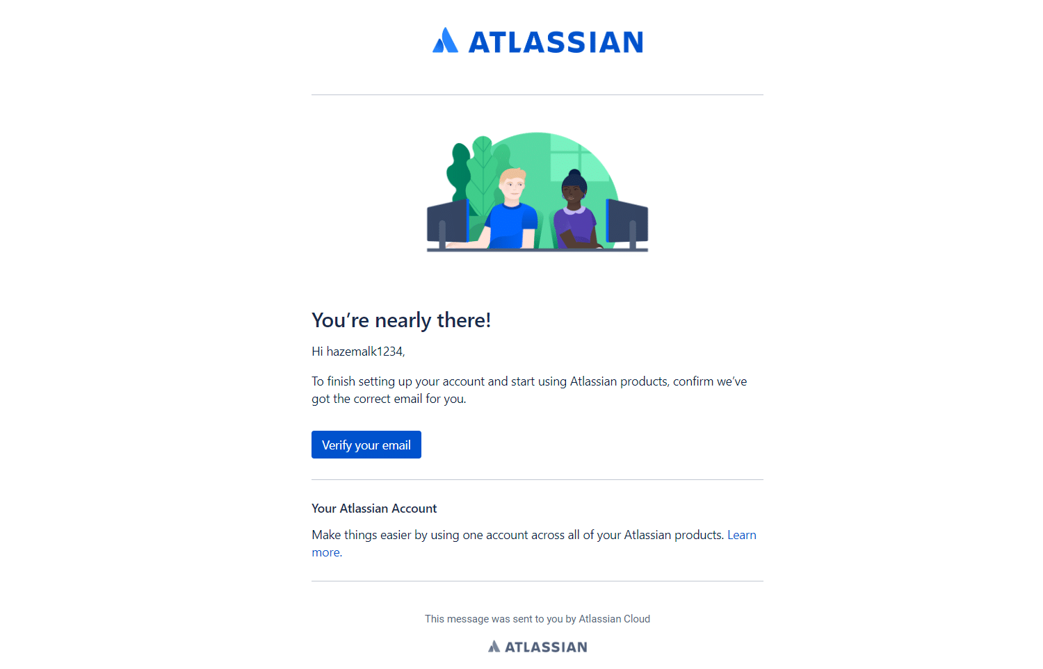 Atlassian Account Activation