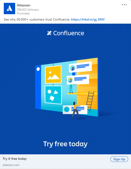 Atlassian LinkedIn Ads 1