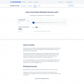 Atlassian Pricing