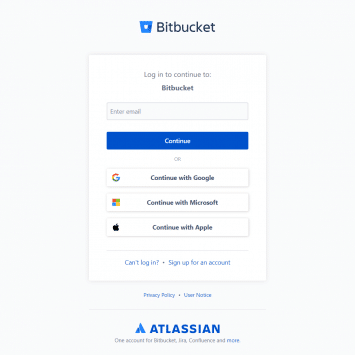 Bitbucket Login