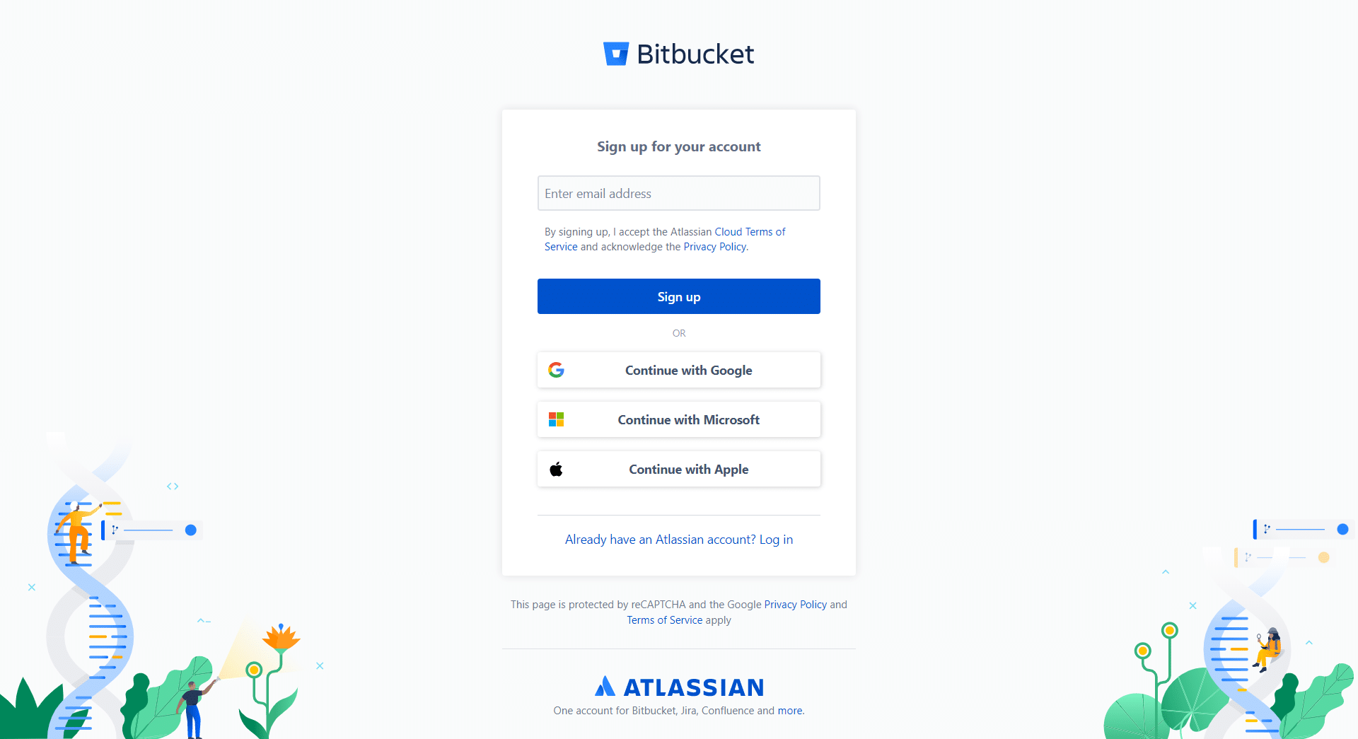 Bitbucket Signup