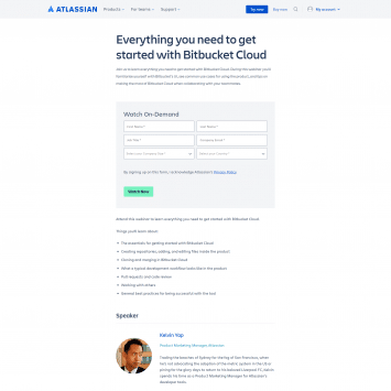 Bitbucket Webinars