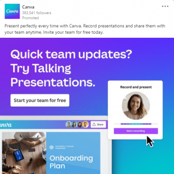 Canva LinkedIn Ads 1