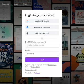 Canva Login