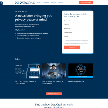 DataGrail Newsletter