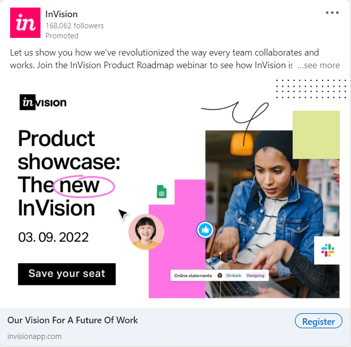 InVision LinkedIn Ads 3