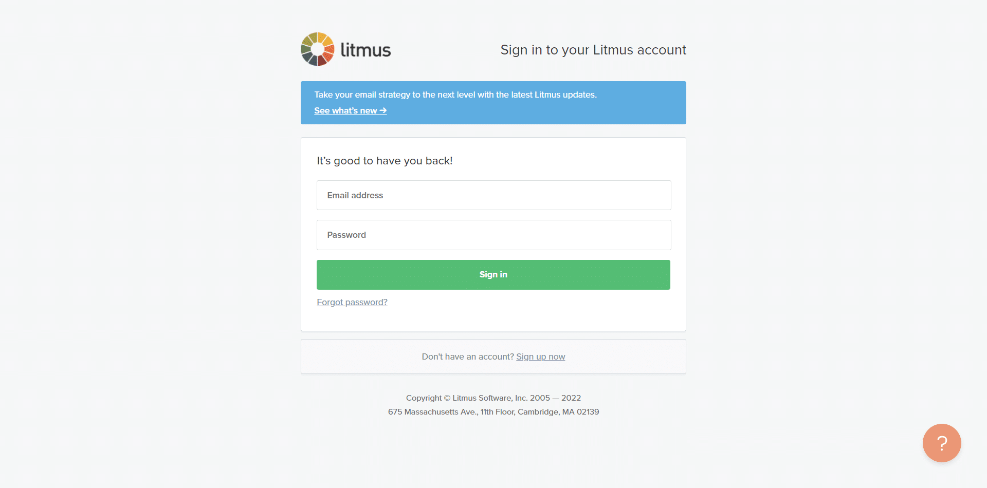 Litmus Login