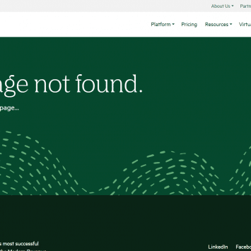 Salesloft 404 Page Not Found