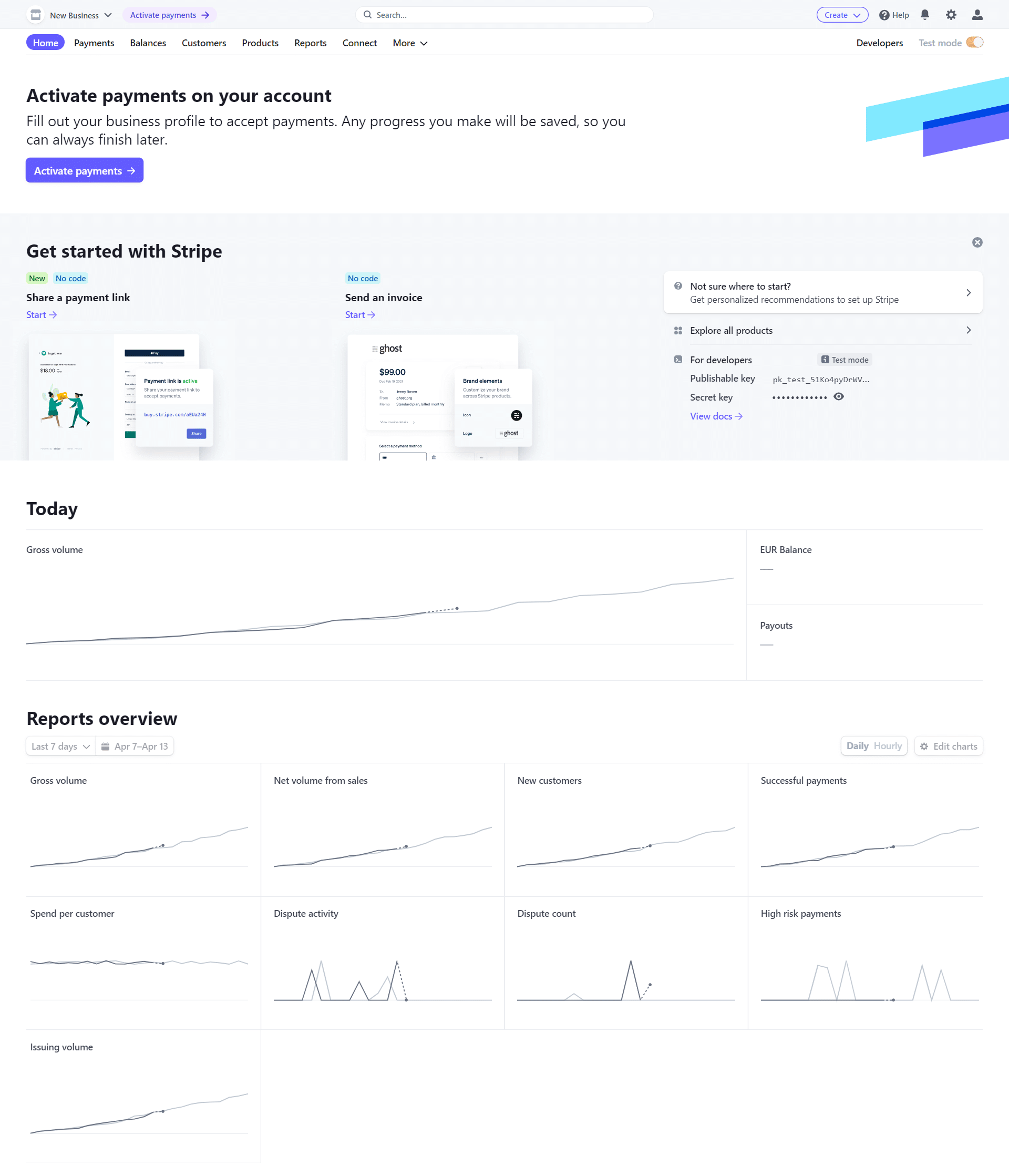 Stripe Dashboard