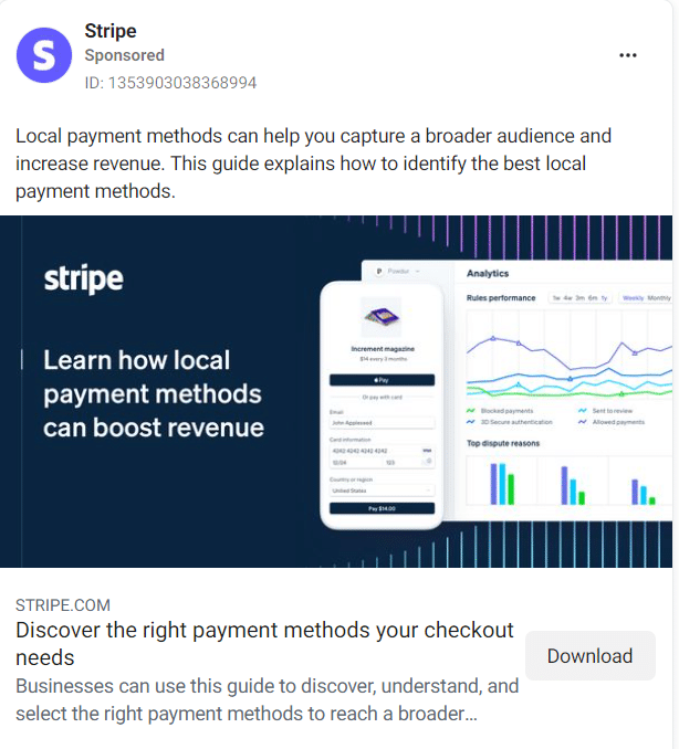 Stripe Facebook Ads 3