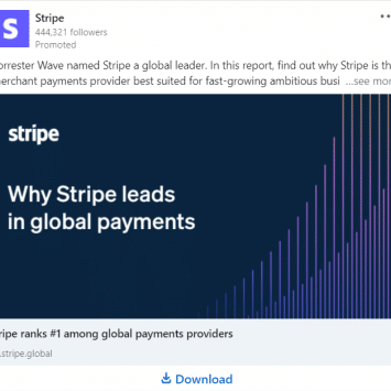 Stripe LinkedIn Ads 1