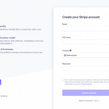 Stripe Signup