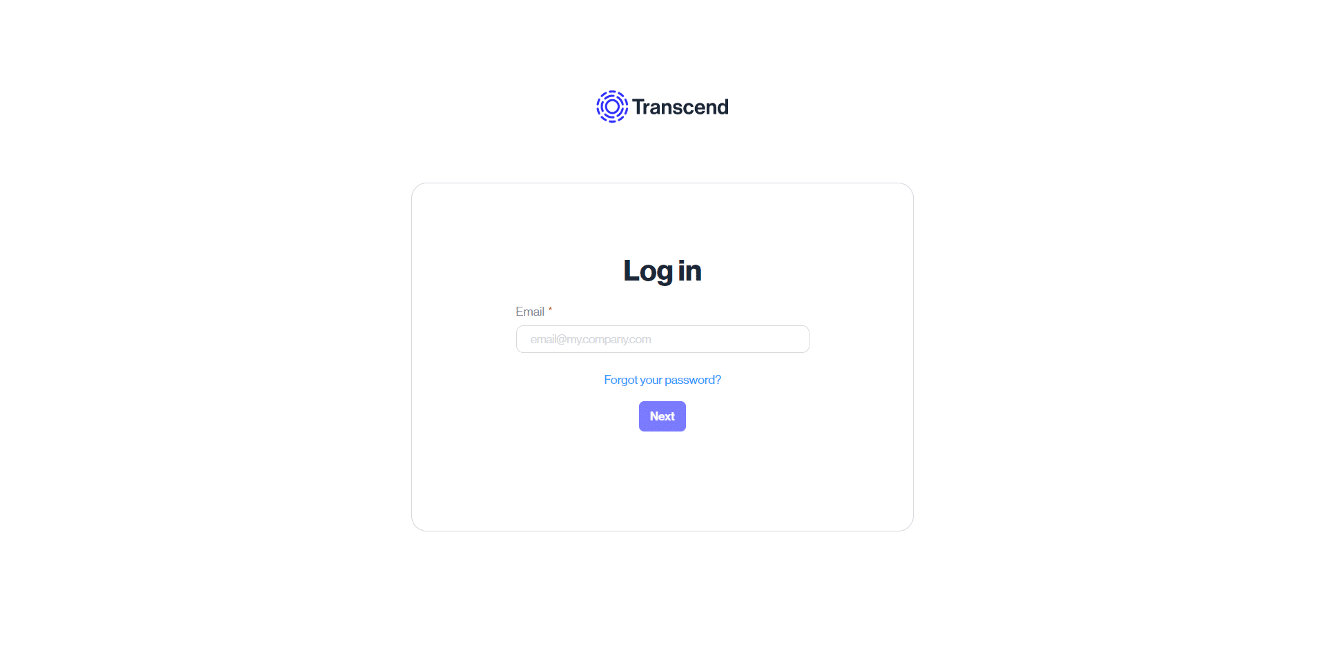 Transcend Login