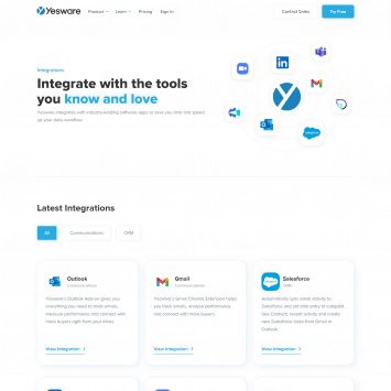 Yesware Integrations
