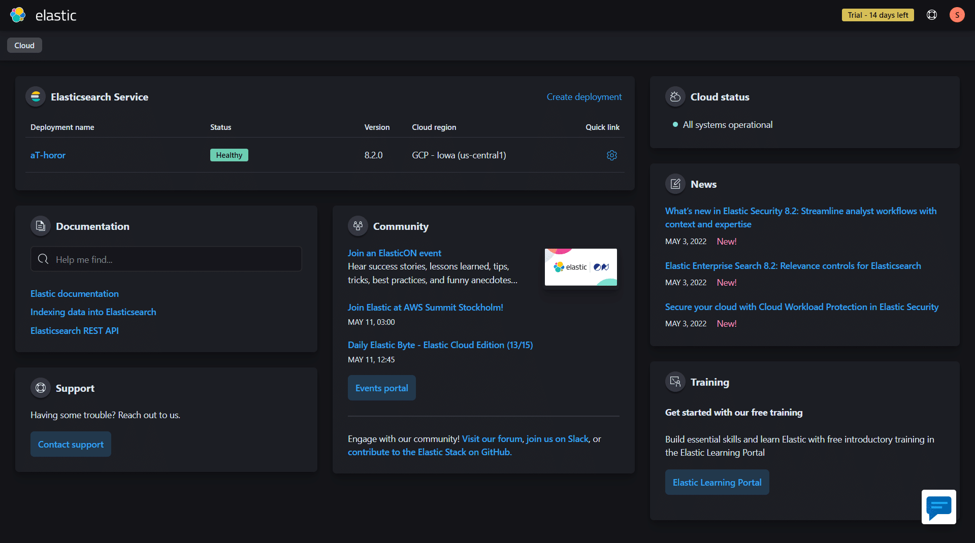 Elastic Dashboard