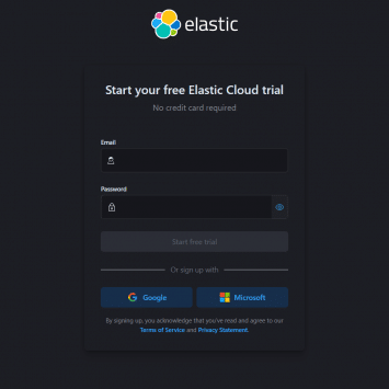 Elastic Signup