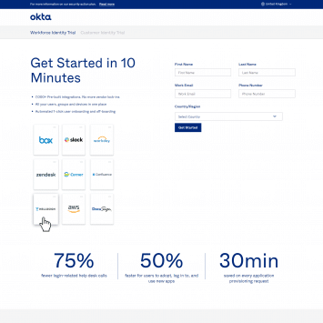 Okta Signup