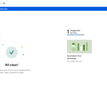 Smartsheet Dashboard