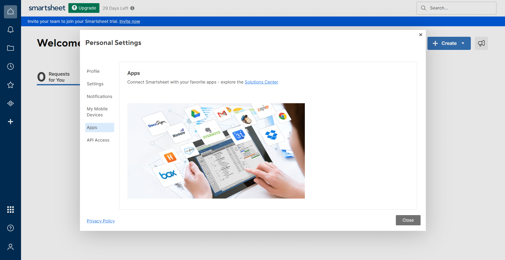 Smartsheet Third-Party Connections