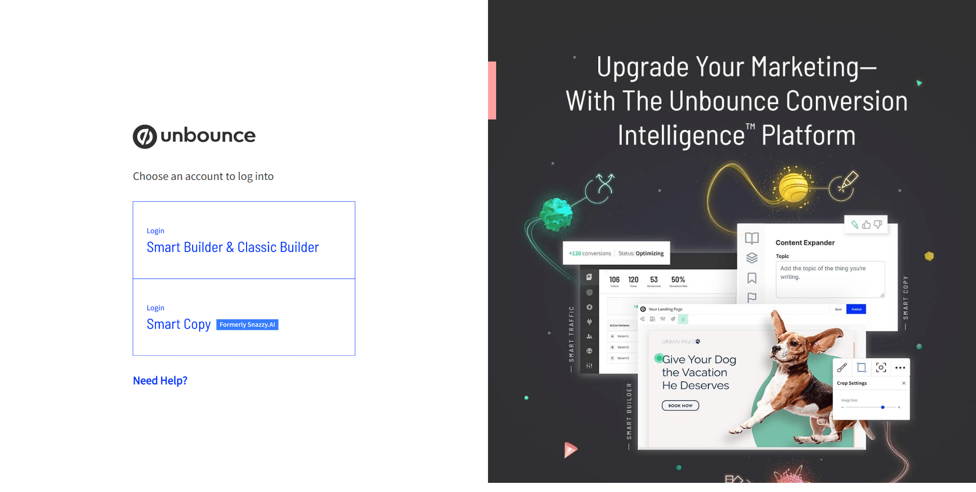 Unbounce Login