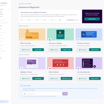 Chameleon Dashboard