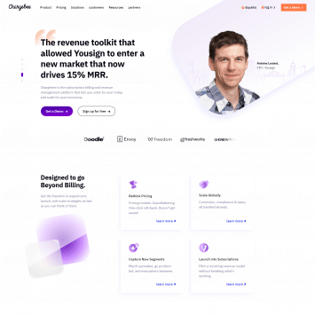 Chargebee Homepage