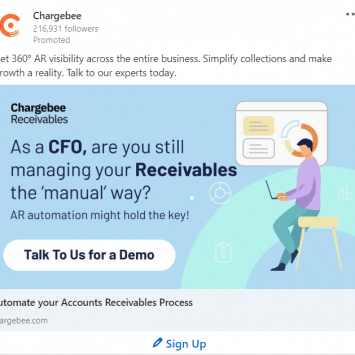 Chargebee LinkedIn Ads 1