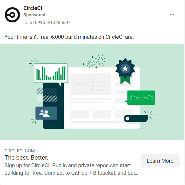 CircleCI Facebook Ads 2