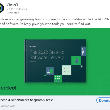 CircleCI LinkedIn Ads 1