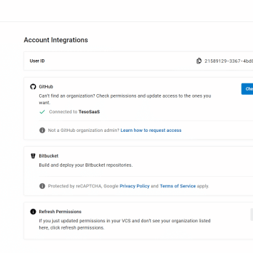 CircleCI Third-Party Connection