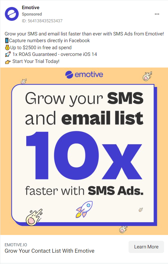 Emotive Facebook Ads 2