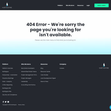 Northspyre 404 Page Not Found