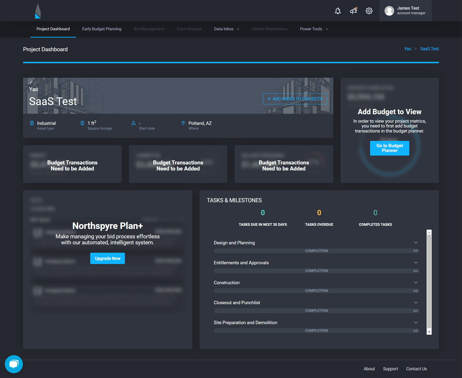 Northspyre Dashboard