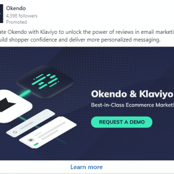 Okendo LinkedIn Ads 1