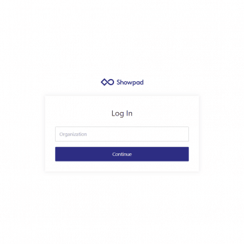 Showpad Login