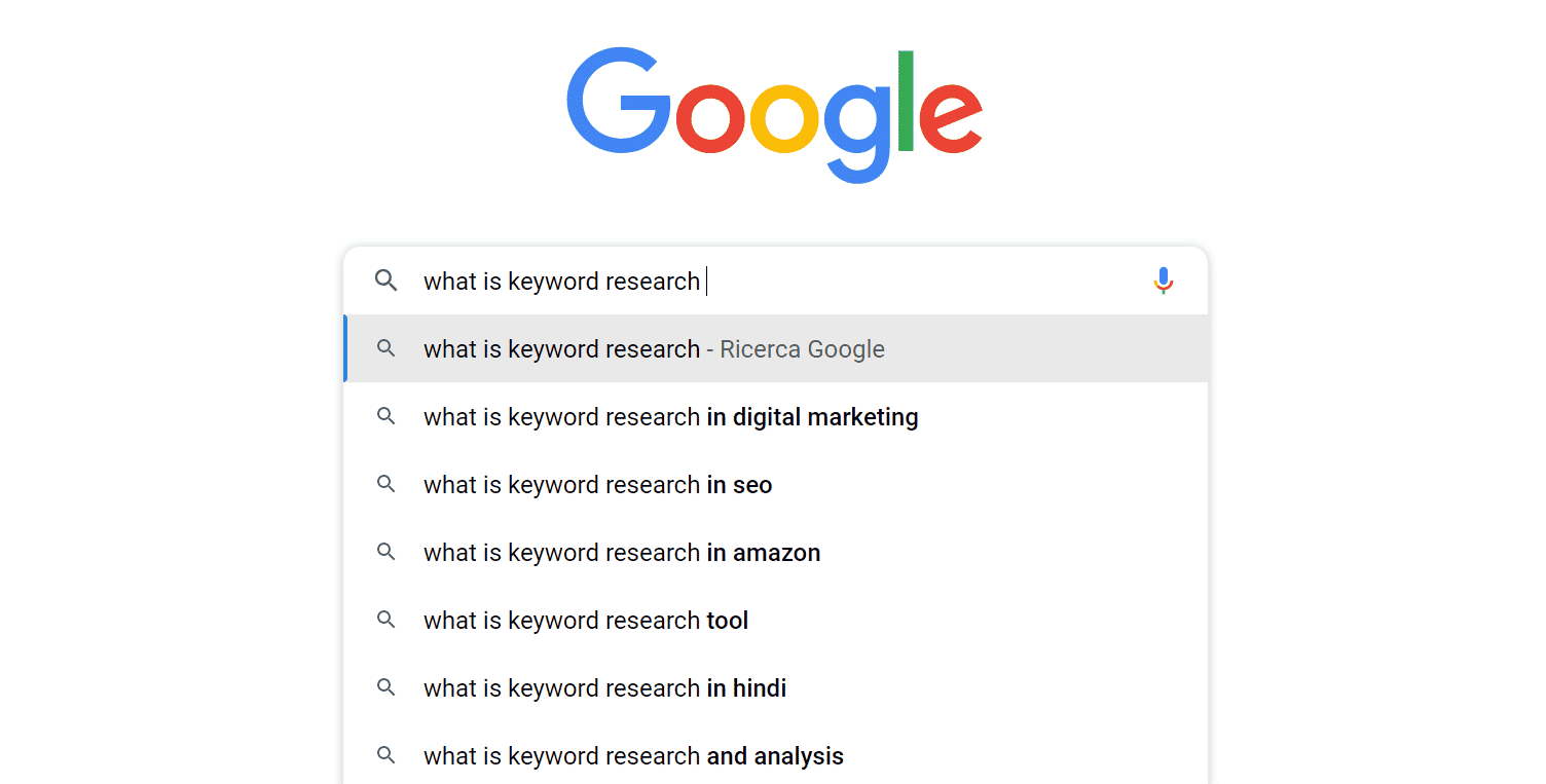 What is keyword research