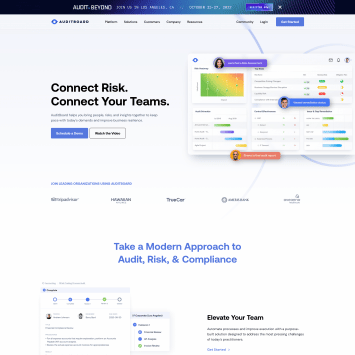 AuditBoard Homepage