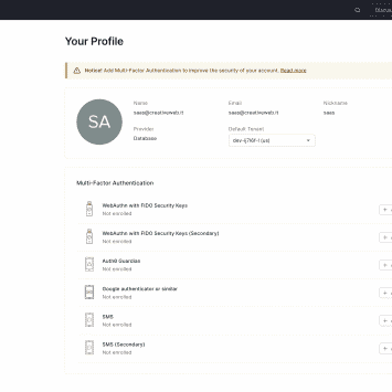 Auth0 User Profile