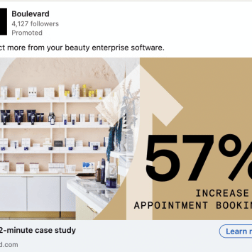 Boulevard LinkedIn Ads 1